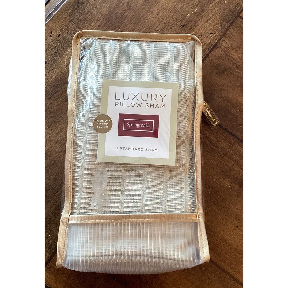 SPRINGMAID LUXURY Standard Pillow Sham Tuscan Velvet NIP